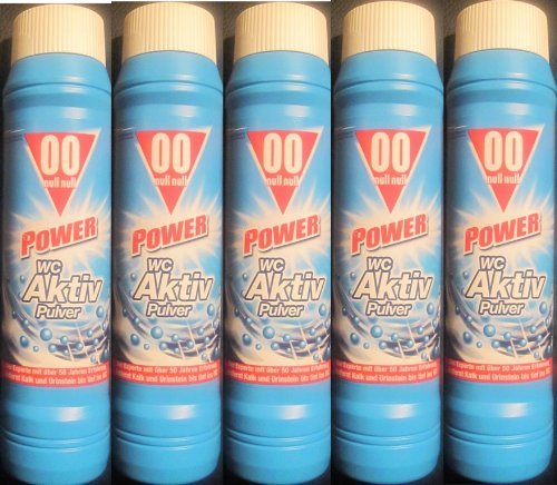 00 Power WC-Aktiv Pulver Dose, 5er Pack (5 X 1 Kg) - 5000204549256