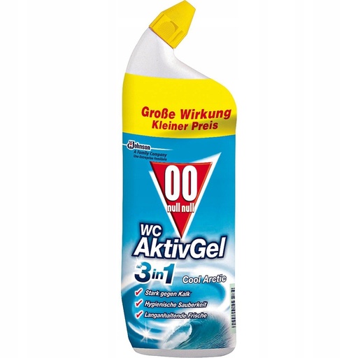 00 Null Null, Wc Aktiv Gel 4in1 Cool Arctic